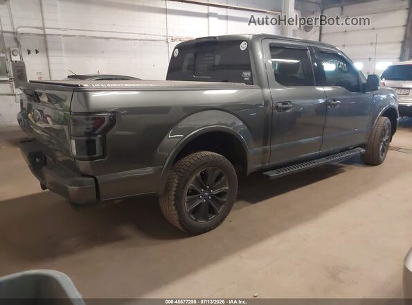 1FTEW1E57KFA16727 2019 FORD F150 Gray Задня права чверть