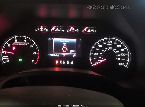 1FTEW1E57KFA16727 2019 FORD F150 Gray Вид задніх сидінь
