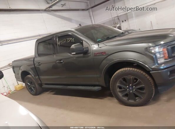 1FTEW1E57KFA16727 2019 FORD F150 Gray Вид задньої частини салону