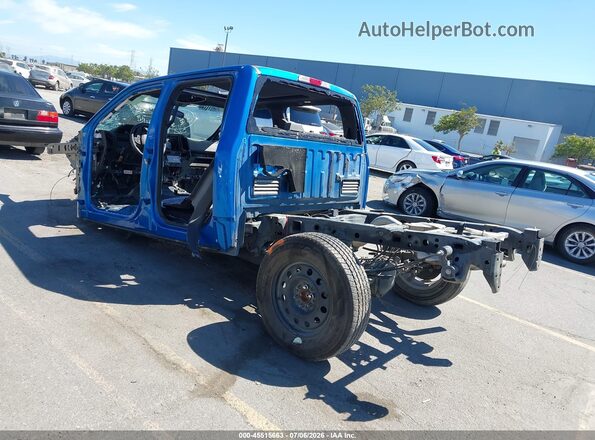 1FTEW1E57KFA83179 2019 FORD F150 Blue Задня ліва чверть