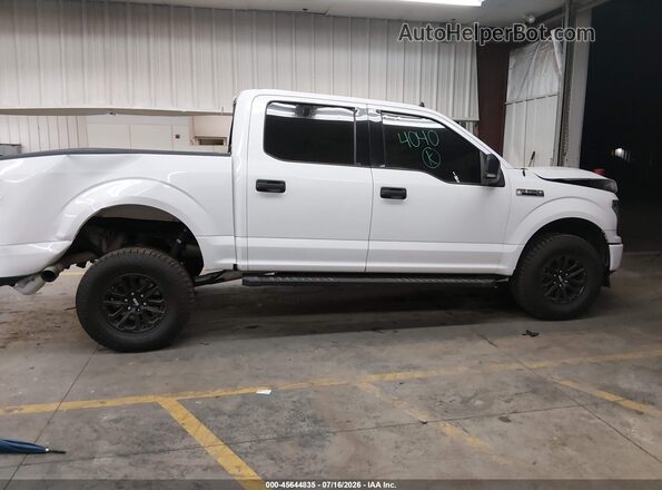 1FTEW1E57KKC04705 2019 FORD F150 White Панорамний вид салону 360°