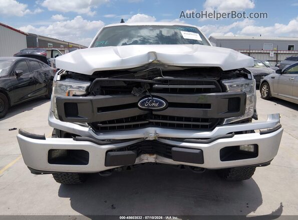 1FTEW1E57KKC97337 2019 FORD F150 Серебряный Вид спереди