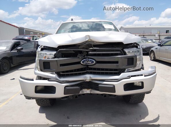 1FTEW1E57KKC97337 2019 FORD F150 Серебряный Вид щитка приборов