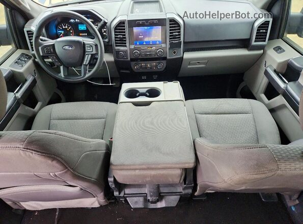 1FTEW1E57LFA22979 2020 FORD F150 Blue Widok deski rozdzielczej