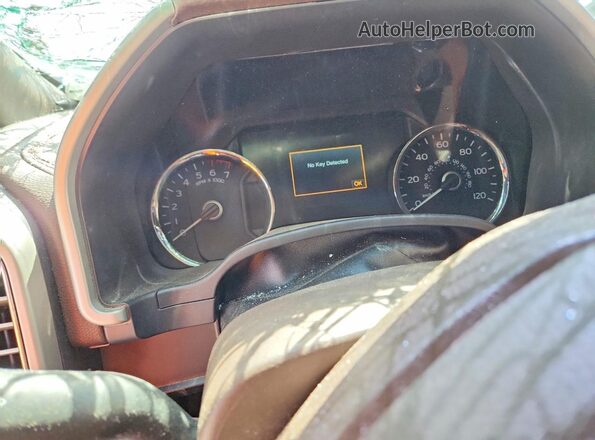 1FTEW1E57LFC80807 2020 FORD F150 Черный Вид щитка приборов