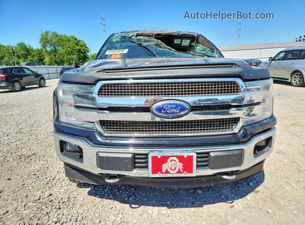 1FTEW1E57LFC80807 2020 FORD F150 Черный Вид спереди