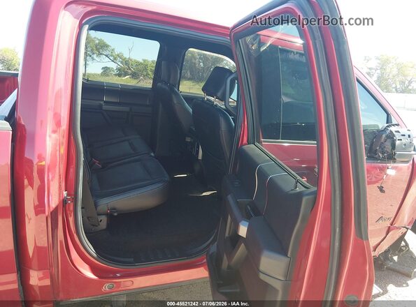 1FTEW1E57LKD44027 2020 FORD F150 Красный Вид наклейки с VIN-кодом