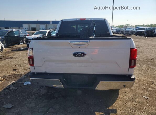 1FTEW1E58JFD02861 2018 FORD F150 Белый Вид сзади