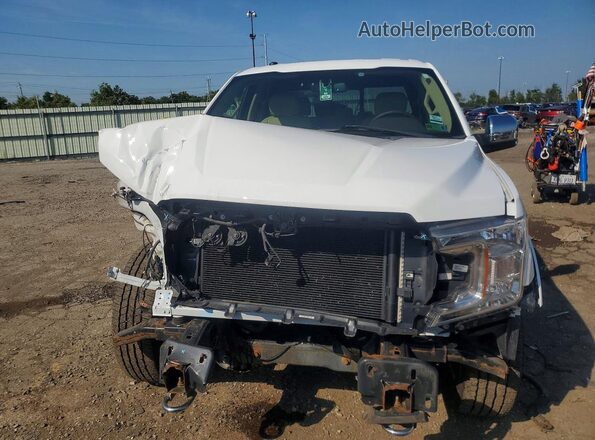 1FTEW1E58JFD02861 2018 FORD F150 Белый Вид спереди