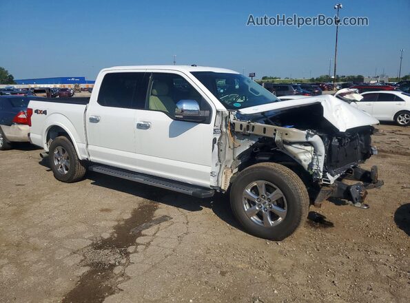 1FTEW1E58JFD02861 2018 FORD F150 Белый Передняя правая четверть