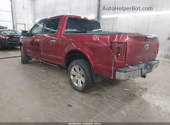 1FTEW1E58KFC46468 2019 FORD F150 Красный Задняя левая четверть