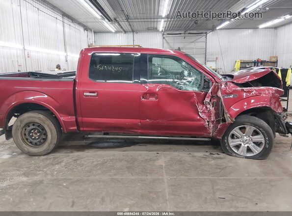 1FTEW1E58KFC46468 2019 FORD F150 Красный Панорамный вид салона 360°