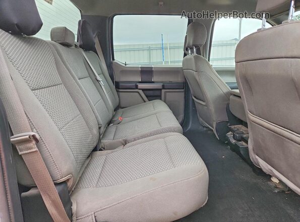1FTEW1E58KKC71796 2019 FORD F150 Белый Вид задних сидений