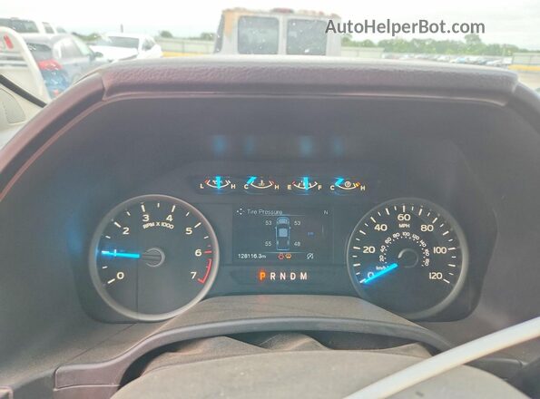 1FTEW1E58KKC71796 2019 FORD F150 Белый Вид щитка приборов