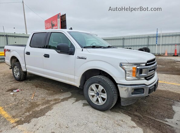1FTEW1E58KKC71796 2019 FORD F150 Белый Передняя правая четверть