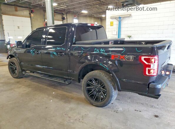 1FTEW1E58LFA68594 2020 FORD F150 Black Rear left