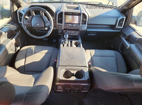 1FTEW1E58LFB05997 2020 FORD F150 Gray Vista del salpicadero