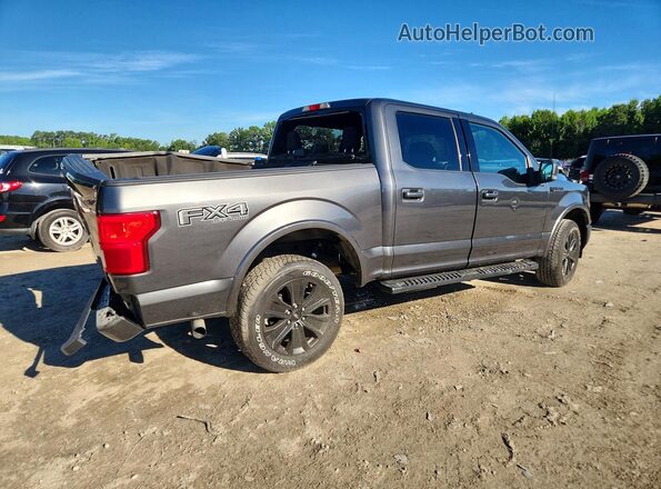 1FTEW1E58LFB05997 2020 FORD F150 Gray Trasero derecho