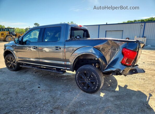 1FTEW1E58LFB05997 2020 FORD F150 Gray Trasero izquierdo