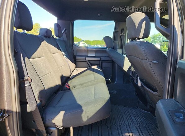 1FTEW1E58LFB05997 2020 FORD F150 Gray Vista de los asientos traseros