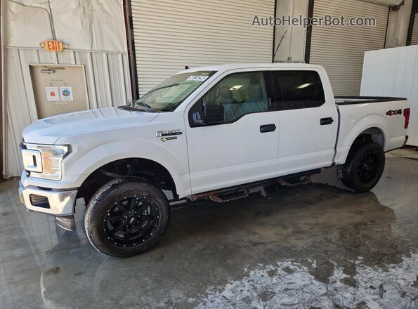 1FTEW1E58LKD09335 2020 FORD F150 White Widok wnętrza 360 stopni