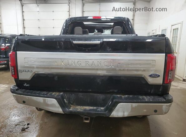 1FTEW1E59JFC57056 2018 FORD F150 Black Հետևի տեսք