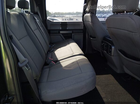 1FTEW1E59JFC86878 2018 FORD F150 Gray Vista de la etiqueta del VIN