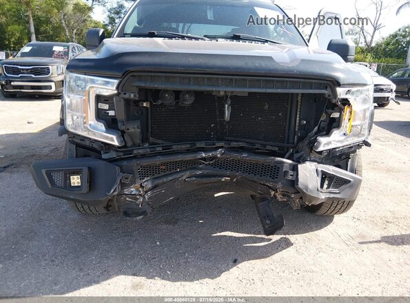 1FTEW1E59JFC86878 2018 FORD F150 Gray Vista frontal