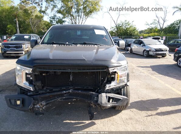 1FTEW1E59JFC86878 2018 FORD F150 Gray Vista interior trasera