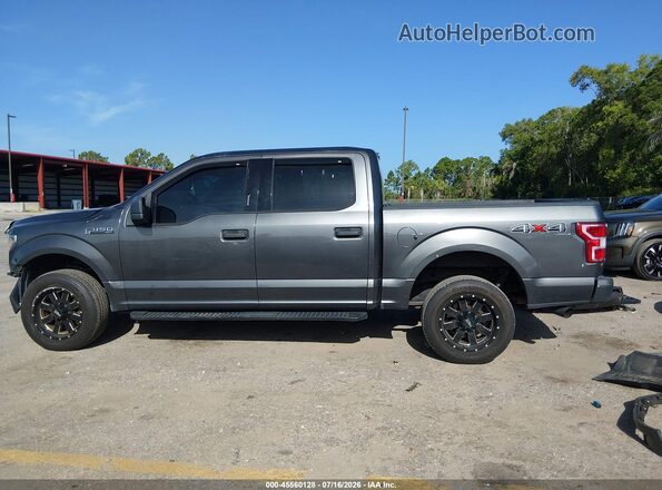 1FTEW1E59JFC86878 2018 FORD F150 Gray 