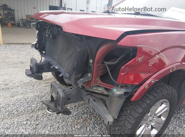 1FTEW1E59JFC91501 2018 FORD F150 Red Widok z przodu