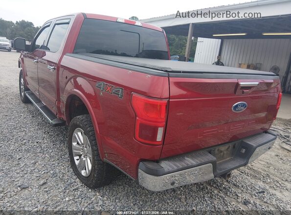 1FTEW1E59JFC91501 2018 FORD F150 Red Tył lewy