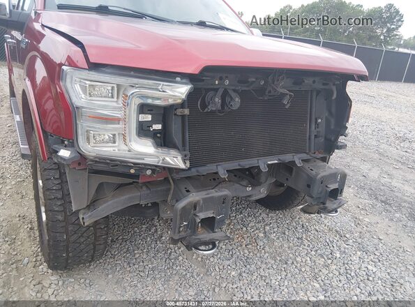 1FTEW1E59JFC91501 2018 FORD F150 Red 