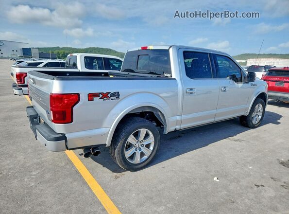 1FTEW1E59JFE67494 2018 FORD F150 Silver Rear right
