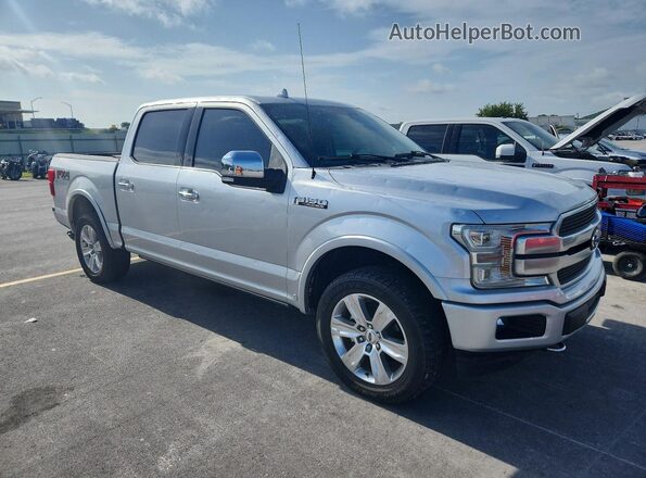 1FTEW1E59JFE67494 2018 FORD F150 Silver Front right