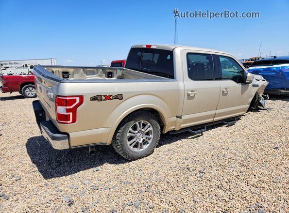 1FTEW1E59JKD36668 2018 FORD F150 Beige Հետևի աջ