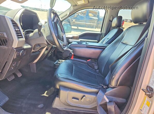 1FTEW1E59JKD36668 2018 FORD F150 Beige Սալոնի դիմացի տեսք