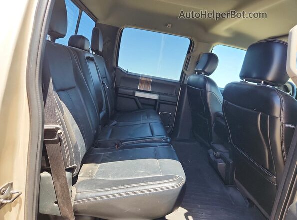 1FTEW1E59JKD36668 2018 FORD F150 Beige Հետևի նստատեղերի տեսք
