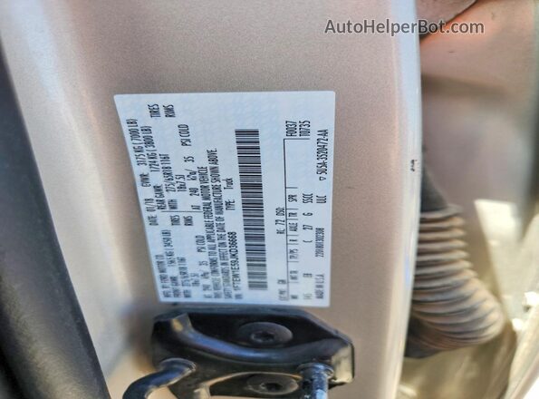 1FTEW1E59JKD36668 2018 FORD F150 Beige Շարժիչի բաժամունքի տեսք