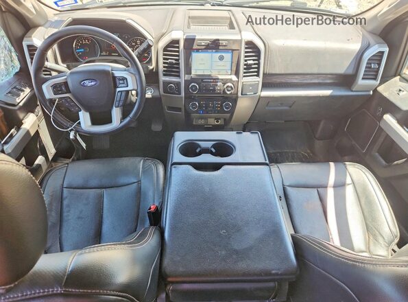1FTEW1E59JKD36668 2018 FORD F150 Beige Առջևի վահանակի տեսք