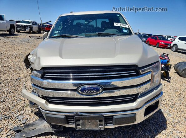 1FTEW1E59JKD36668 2018 FORD F150 Beige Դիմացի տեսք