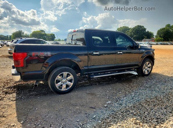 1FTEW1E59JKD97194 2018 FORD F150 Черный Задняя правая четверть