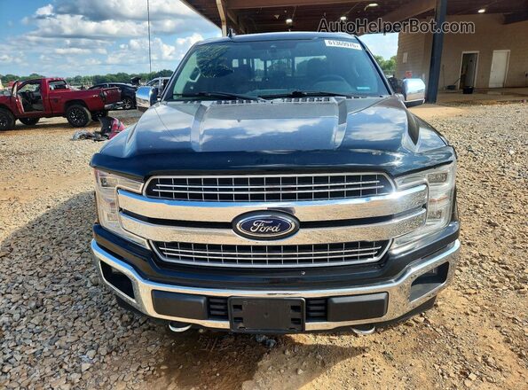 1FTEW1E59JKD97194 2018 FORD F150 Черный Вид спереди