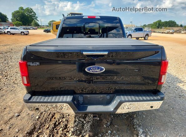 1FTEW1E59JKD97194 2018 FORD F150 Черный Вид сзади