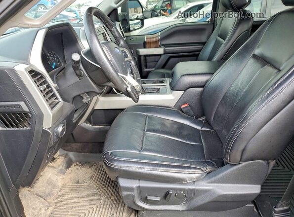 1FTEW1E59KFA67288 2019 FORD F150 Black Vista interior delantera