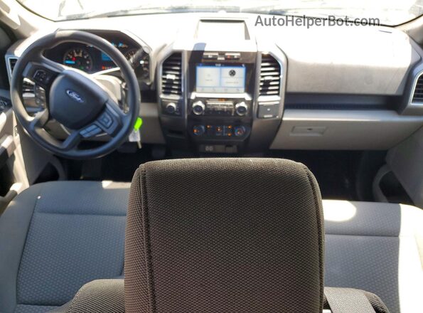 1FTEW1E59KKC40718 2019 FORD F150 Brown Dashboard view