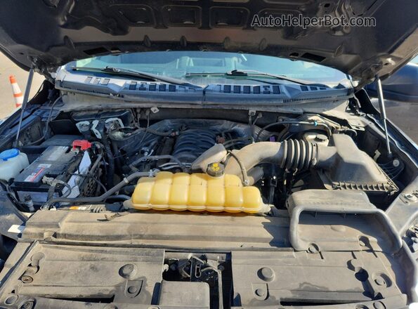 1FTEW1E59KKD73348 2019 FORD F150 Black Rear interior view