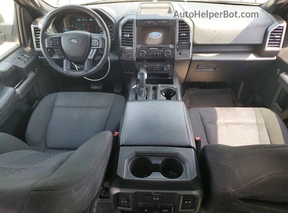 1FTEW1E59LFA45308 2020 FORD F150 Gray Вид панелі приладів
