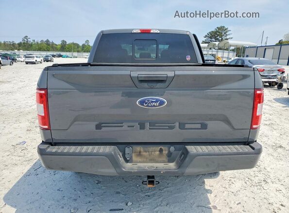1FTEW1E59LFA45308 2020 FORD F150 Gray Вид ззаду