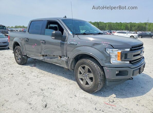 1FTEW1E59LFA45308 2020 FORD F150 Gray Передня права чверть